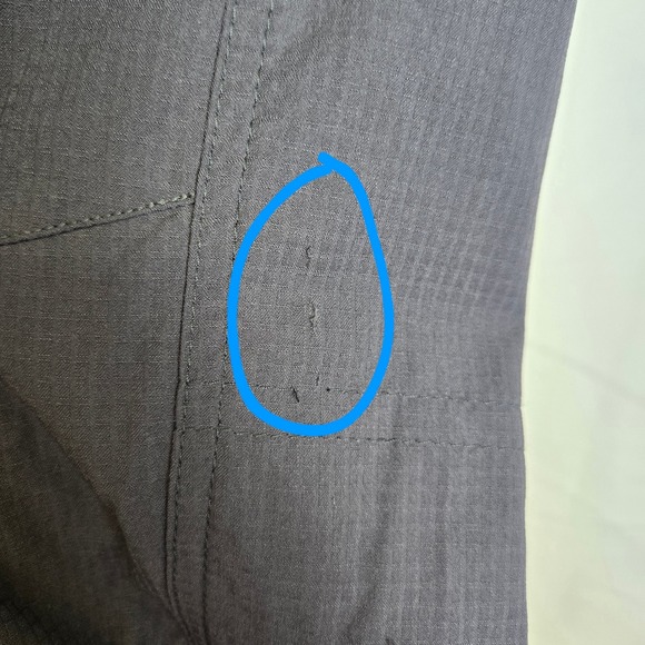 Venturing‎ Switchbacks Uniform Convertible Pants, Grey, Women's Size XL - Picture 7 of 13